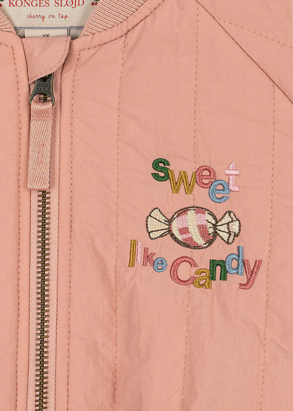 Konges Sløjd Juno Bomber Jacket - Cameo Brown
