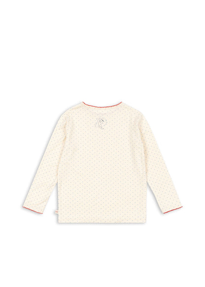 Konges Sløjd Mimmi Blouse - Blue Kitty Dot