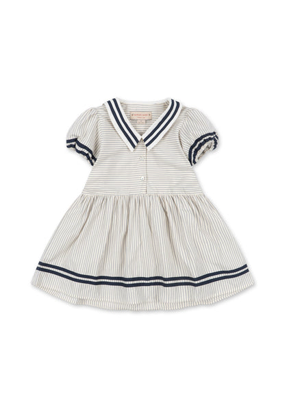 Konges Sløjd ALLIE SAILOR DRESS - bleu stripe