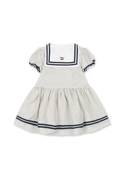Konges Sløjd ALLIE SAILOR DRESS - bleu stripe