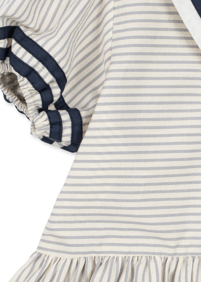 Konges Sløjd ALLIE SAILOR DRESS - bleu stripe