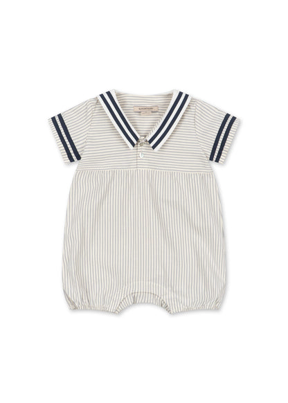 Konges Sløjd  ALLIE SAILOR ROMPER - bleu stripe