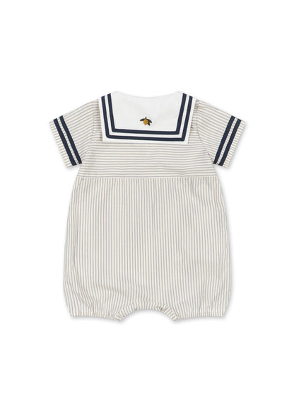 Konges Sløjd  ALLIE SAILOR ROMPER - bleu stripe