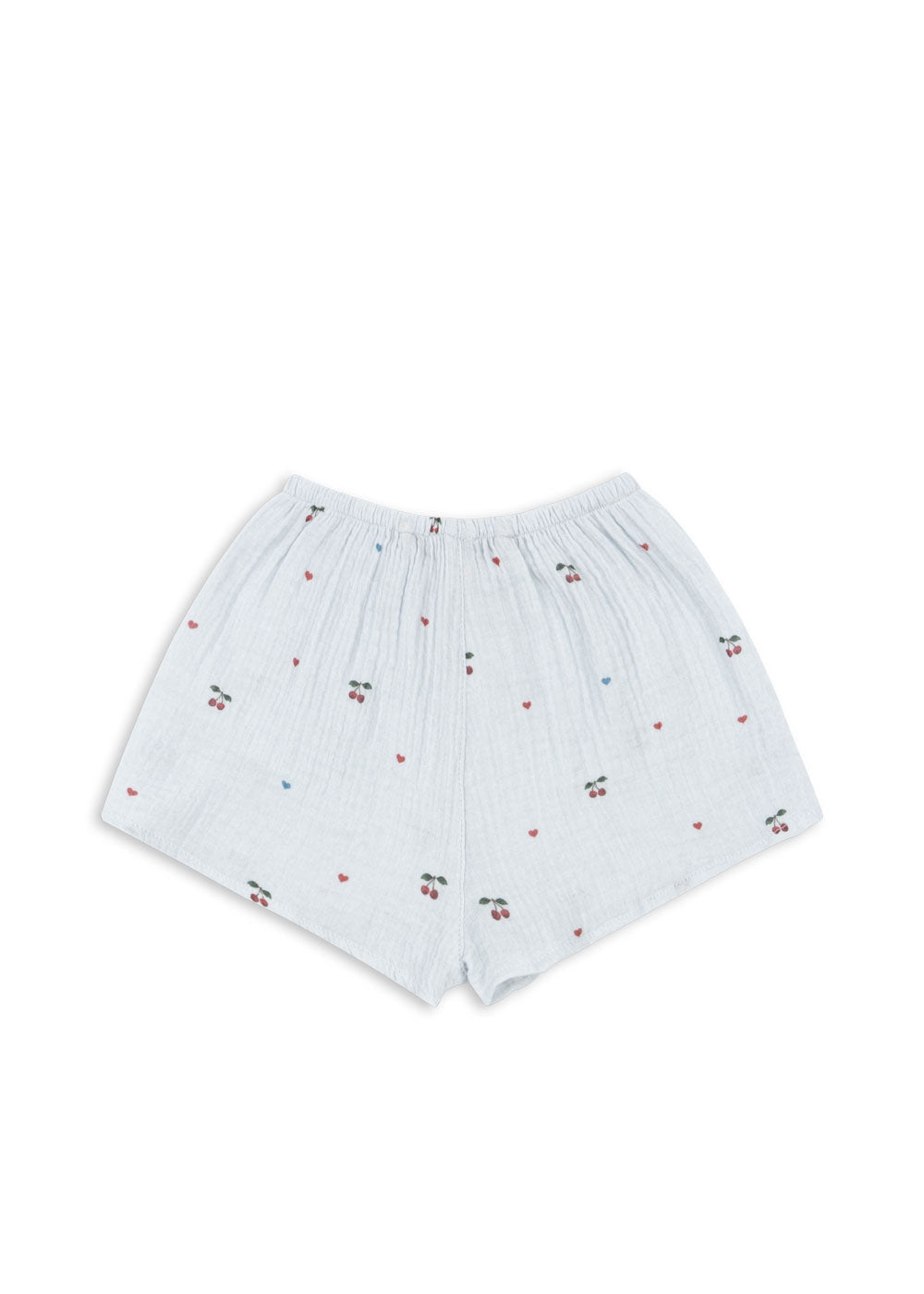 Konges Sløjd COCO MINI SHORTS - cherry blue coeur