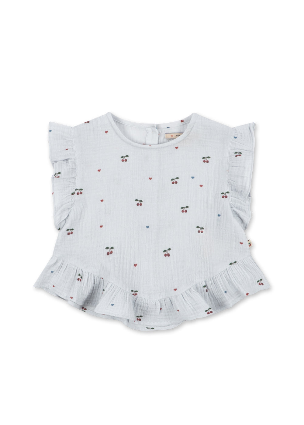Konges Sløjd COCO TOP - cherry blue coeur