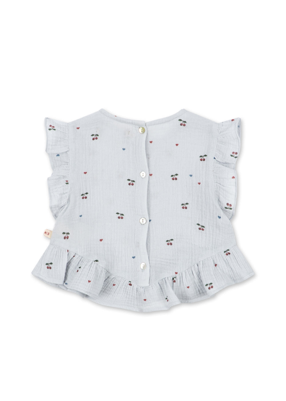 Konges Sløjd COCO TOP - cherry blue coeur
