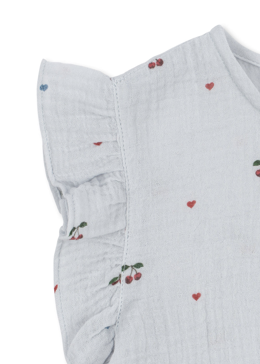Konges Sløjd COCO TOP - cherry blue coeur