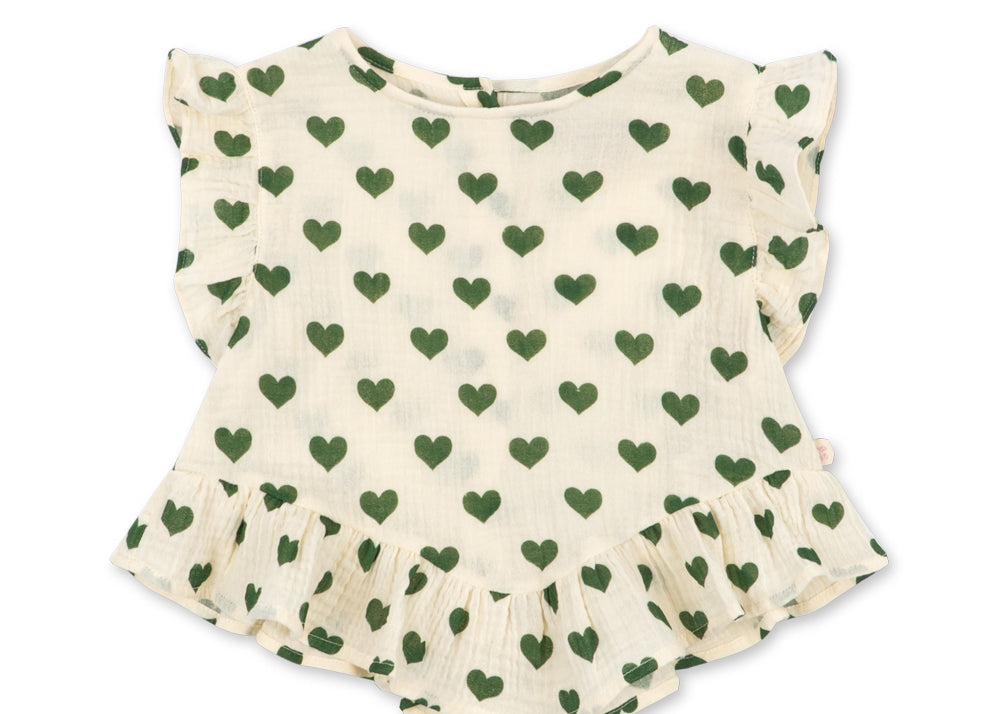 Konges Sløjd Coco Top GOTS - Amour Verde