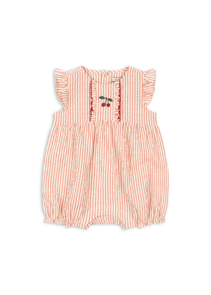 Konges Sløjd Ellie Frill Romper – Amour Stripe