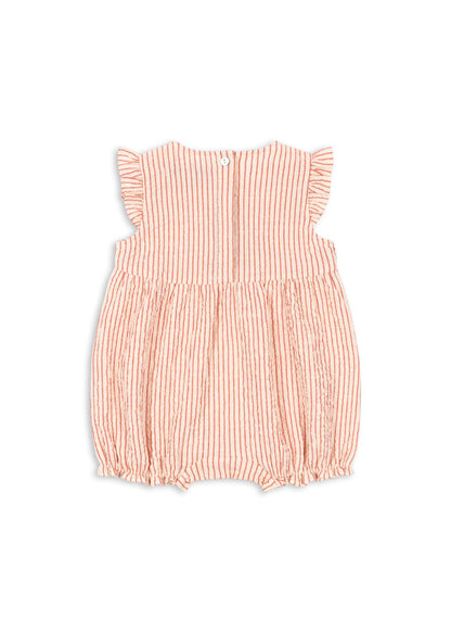 Konges Sløjd Ellie Frill Romper – Amour Stripe
