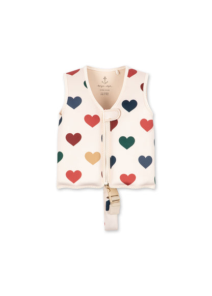 Konges Sløjd ELLIS SWIM VEST - bon coeur coloré