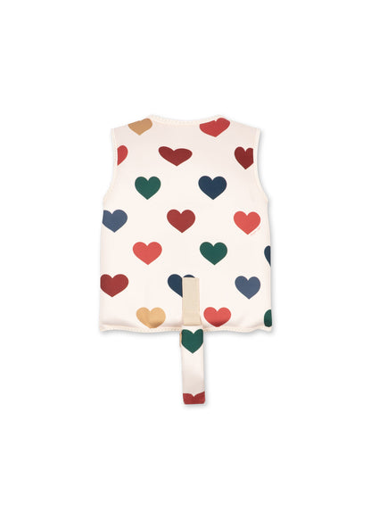 Konges Sløjd ELLIS SWIM VEST - bon coeur coloré