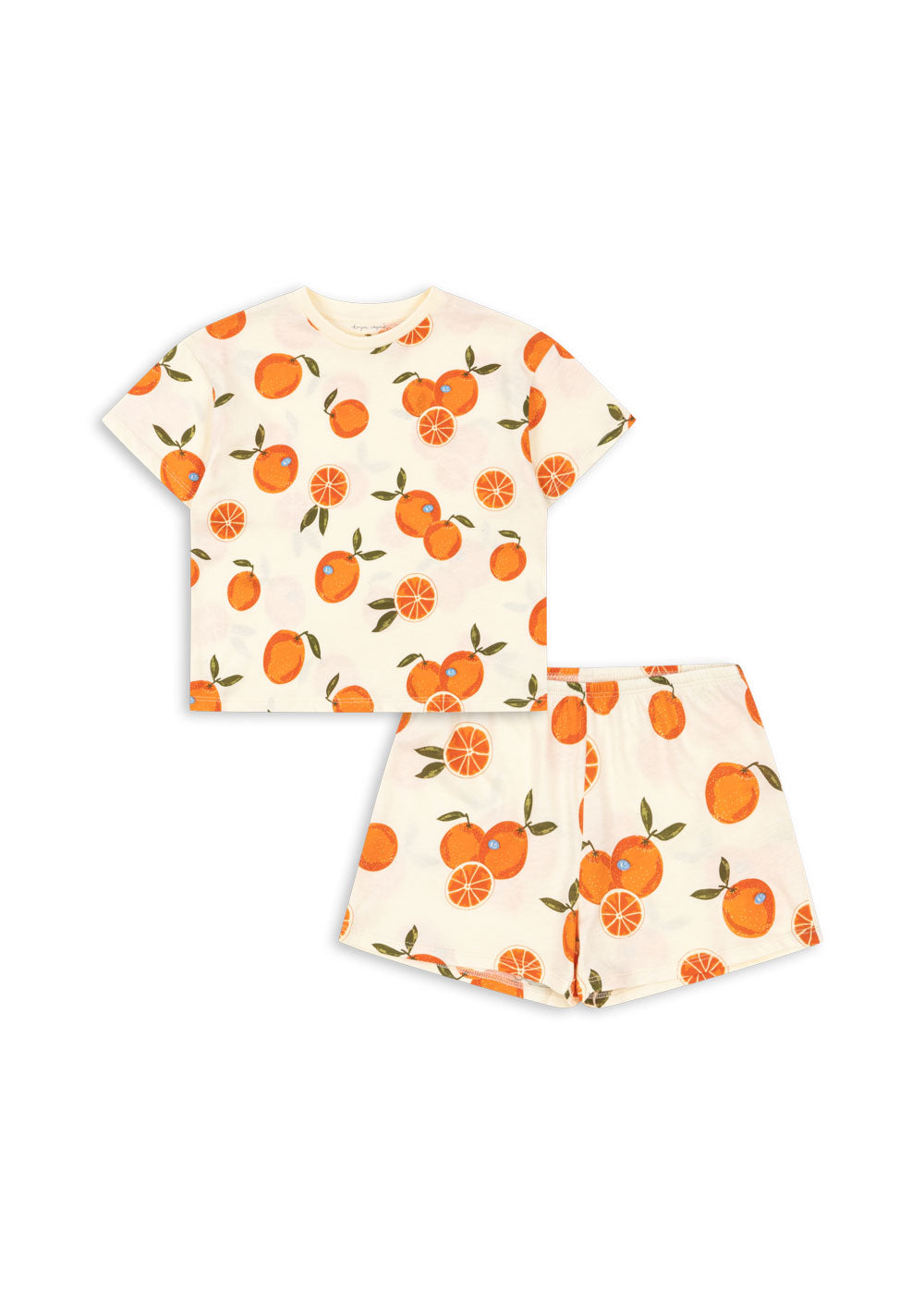 Konges Sløjd FAMO FRILL SET  - arancia blu