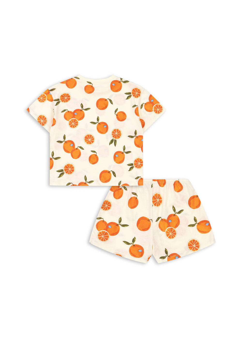 Konges Sløjd FAMO FRILL SET  - arancia blu