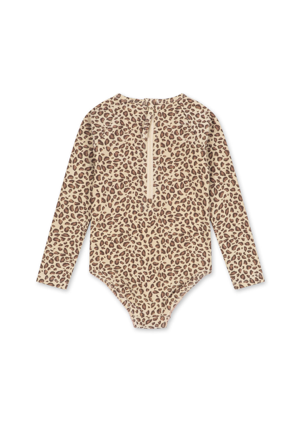 Konges Sløjd  KITTY LONG SLEEVE SWIMSUIT - leo