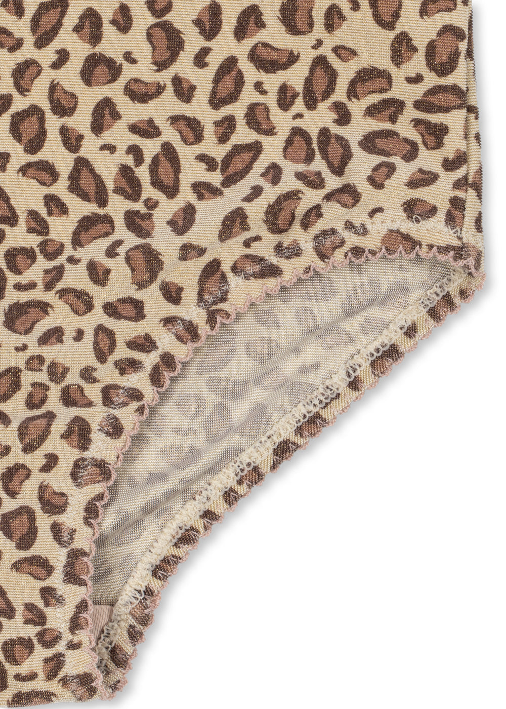 Konges Sløjd  KITTY LONG SLEEVE SWIMSUIT - leo