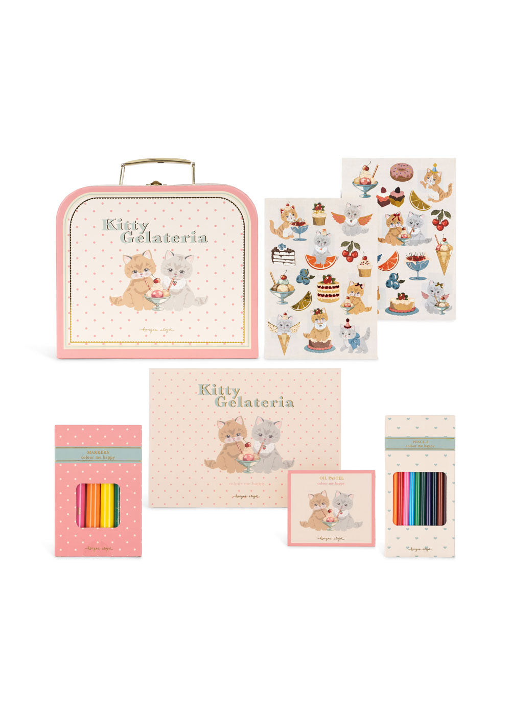 Konges Sløjd Little Artist Set - Kitty Friends by Konges Sløjd