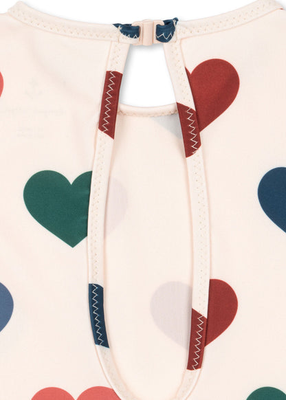 Konges Sløjd Manuca Long Sleeve Swimsuit - Bon Coeur Coloré