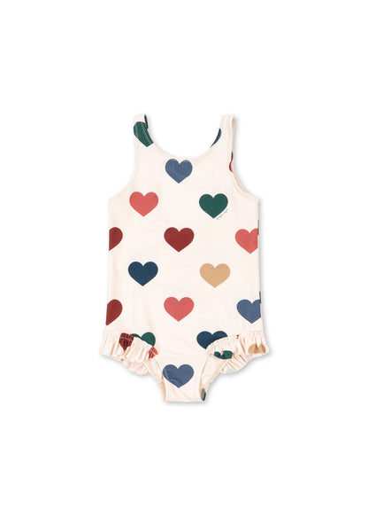 Konges Sløjd MANUCA SWIMSUIT - bon coeur coloré