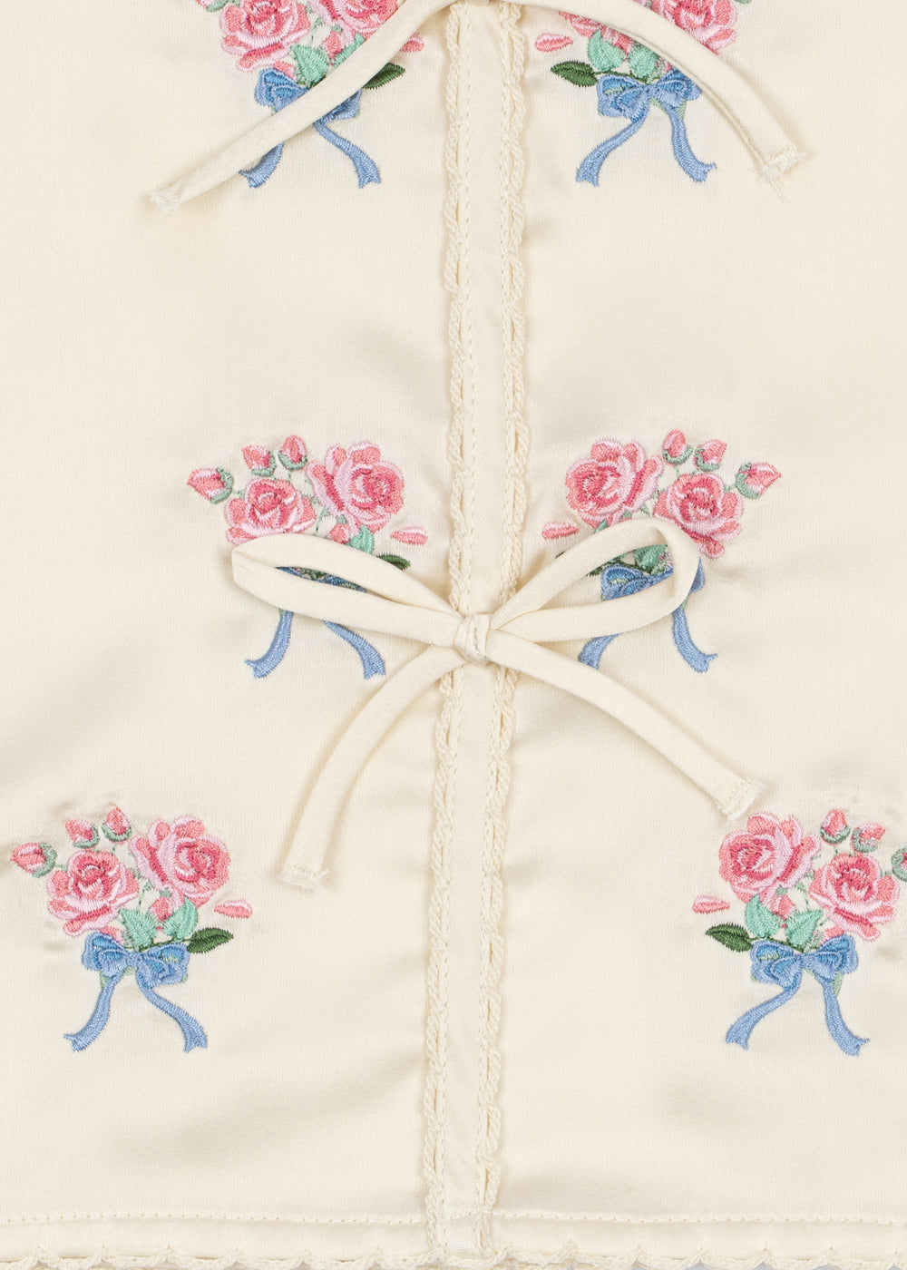 Konges Sløjd SHEENY SHORT SLEEVE TOP - buttercream