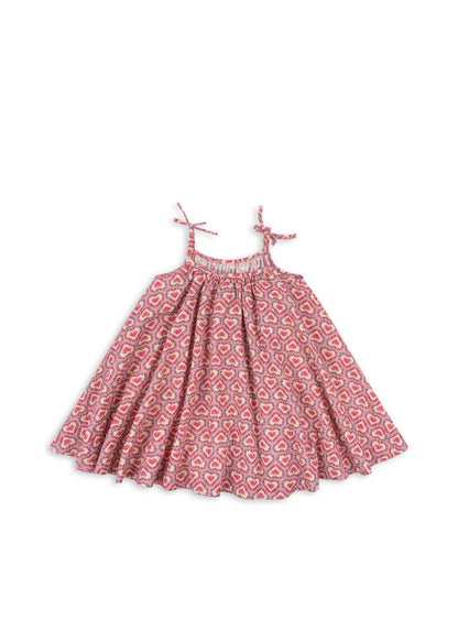 Konges Sløjd VIVIAN STRAP DRESS - felice rose