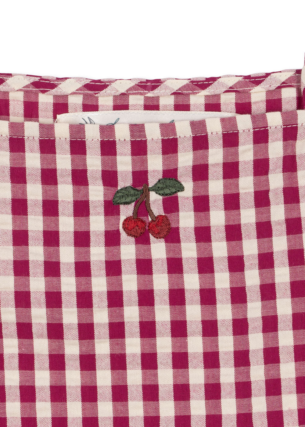 Konges Sløjd ISOTTA DRESS - raspberry check