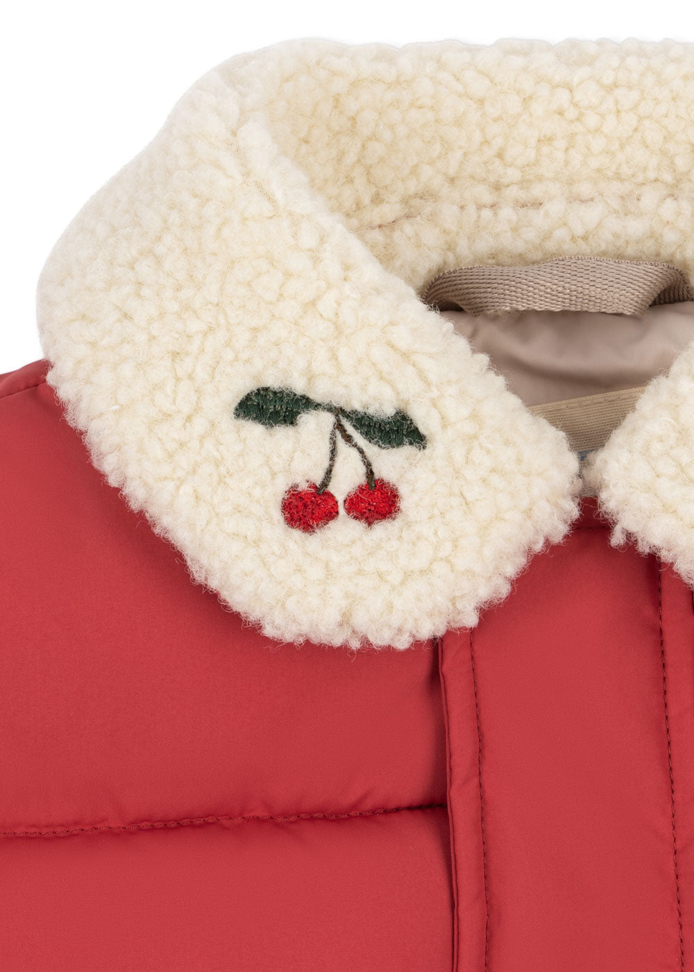 Konges Sløjd Alpi Collar Jacket in Cardinal – gallery view 12