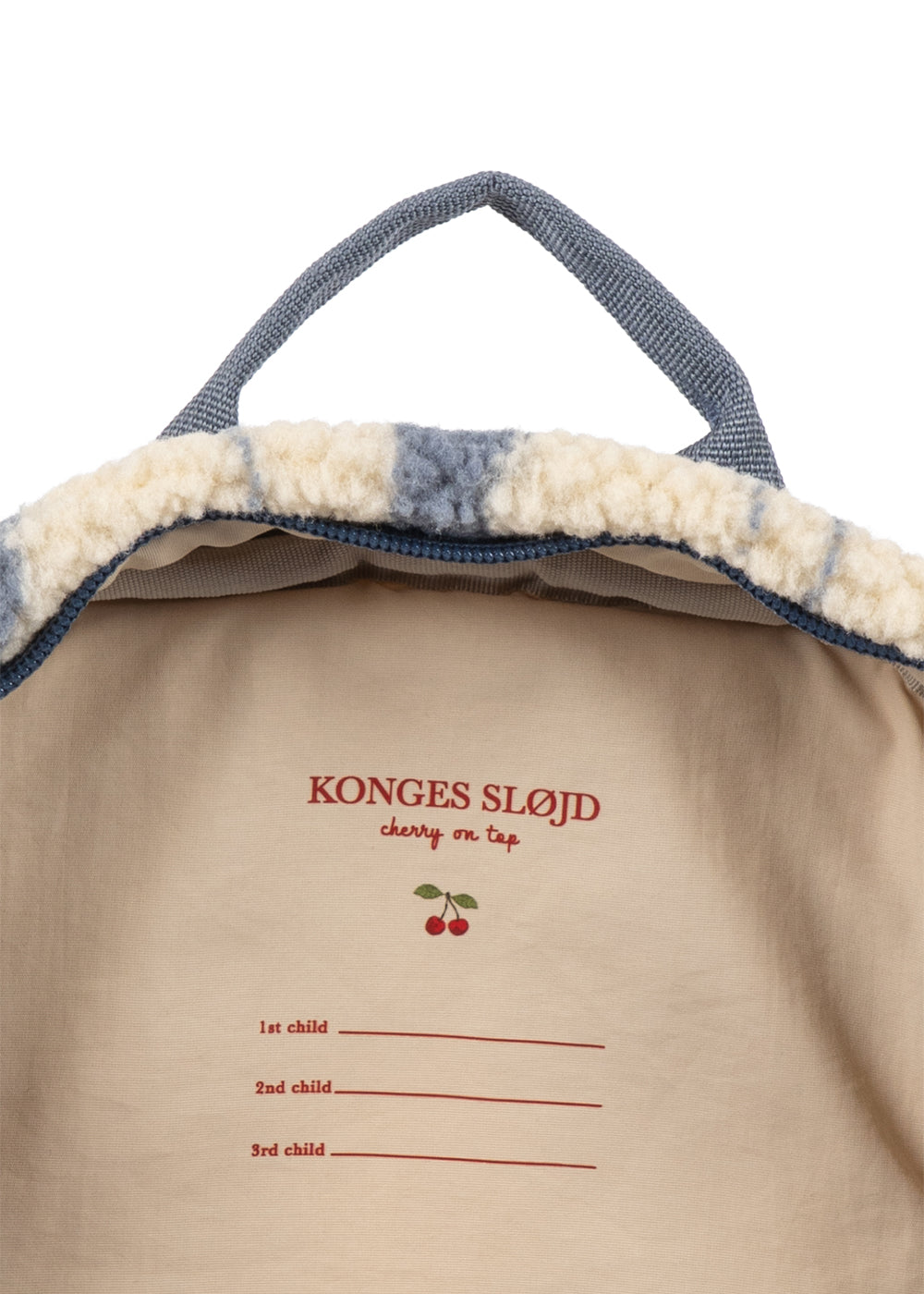 Konges Sløjd Jody Teddy Backpack - Swan - image 10