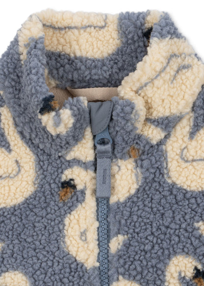 Konges Sløjd Jody Teddy Jacket - Swan - image 5