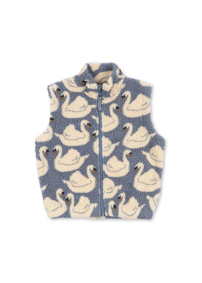Konges Sløjd Jody Teddy Vest - Swan - image 1