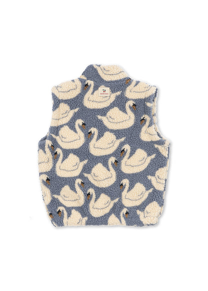 Konges Sløjd Jody Teddy Vest - Swan - image 2