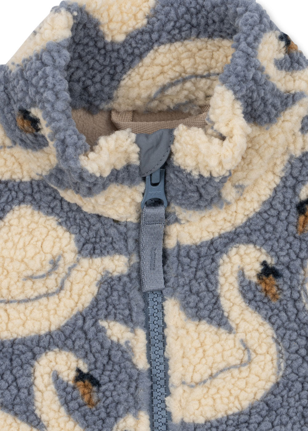 Konges Sløjd Jody Teddy Vest - Swan - image 3