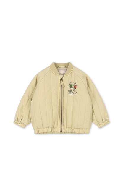 Konges Sløjd Juno Bomber Jacket - Pale Olive Green
