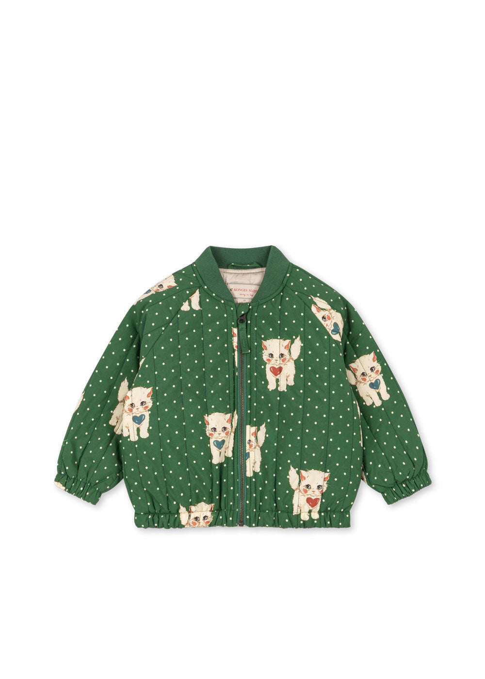 Konges Sløjd Juno Printed Bomber Jacket – Dot Miao Verde