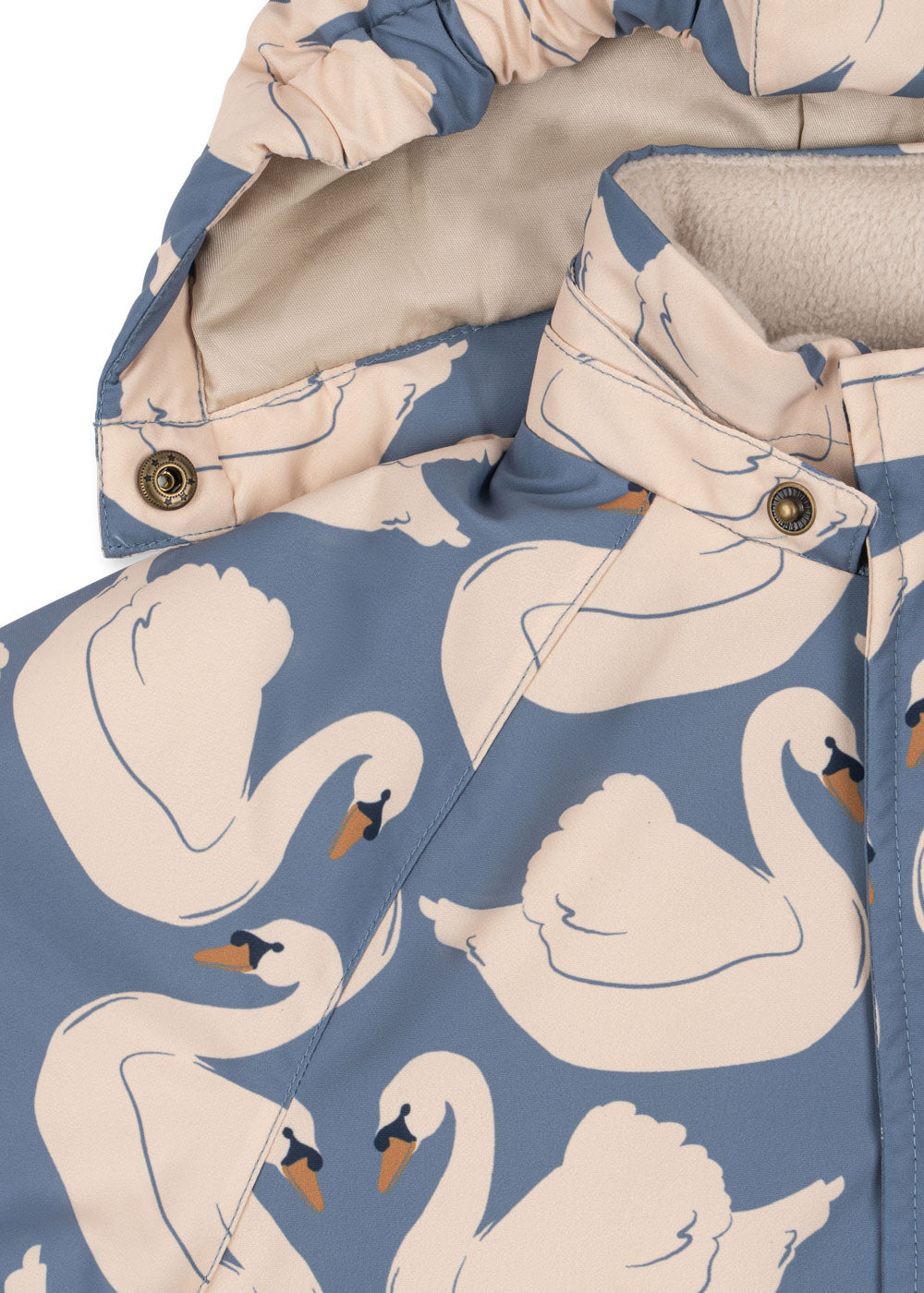 Konges Sløjd Mismou Frill Jacket in Swan – side view