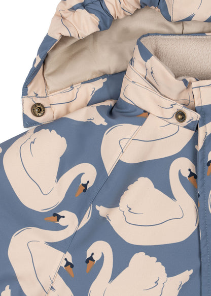 Konges Sløjd Mismou Frill Jacket in Swan – side view
