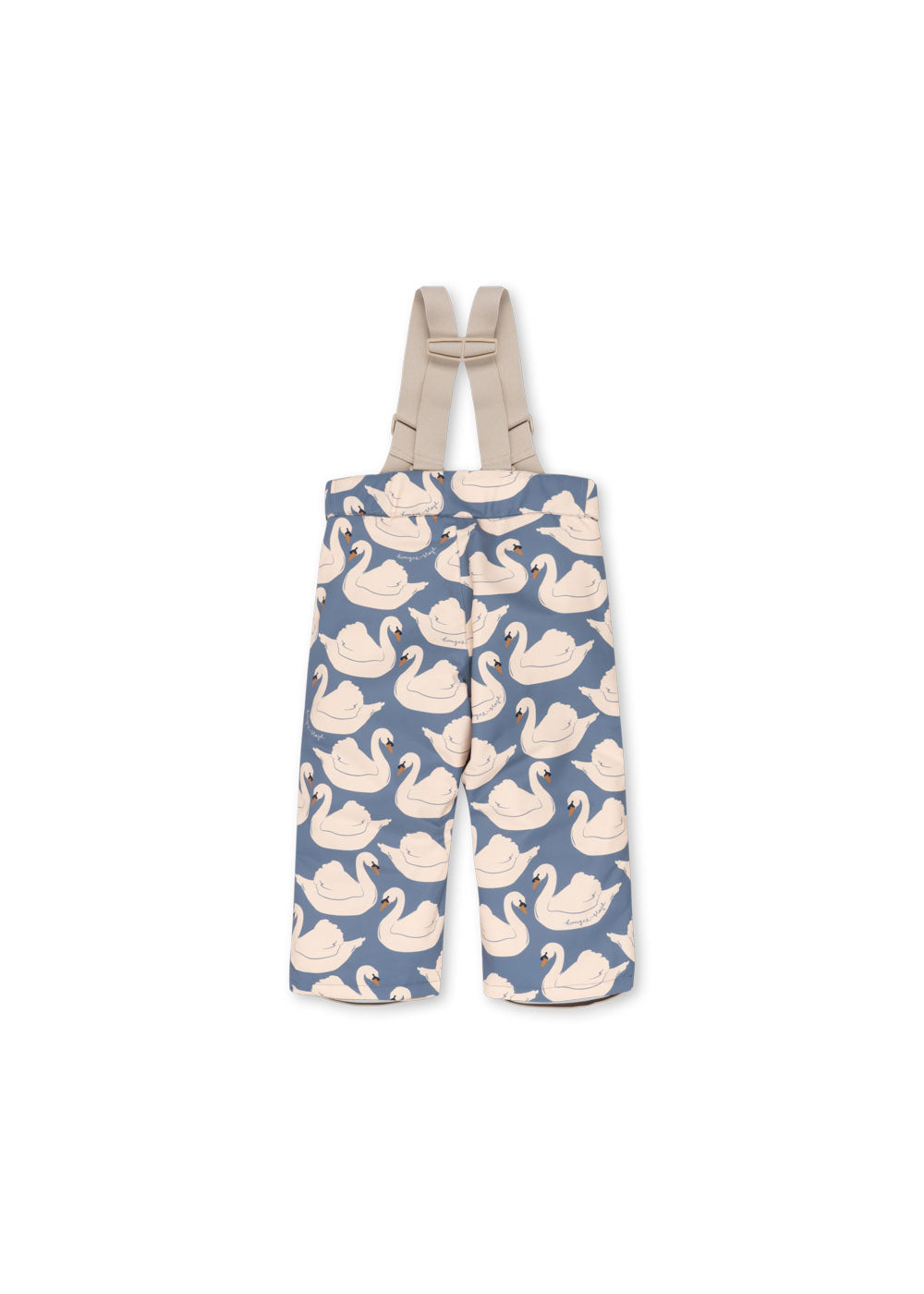 Konges Sløjd Mismou Snow Pants in Swan – back view