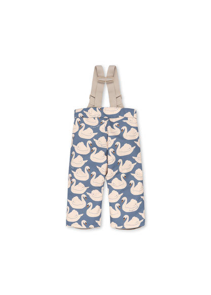 Konges Sløjd Mismou Snow Pants in Swan – back view