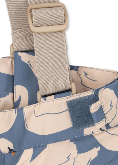 Konges Sløjd Mismou Snow Pants in Swan – side view