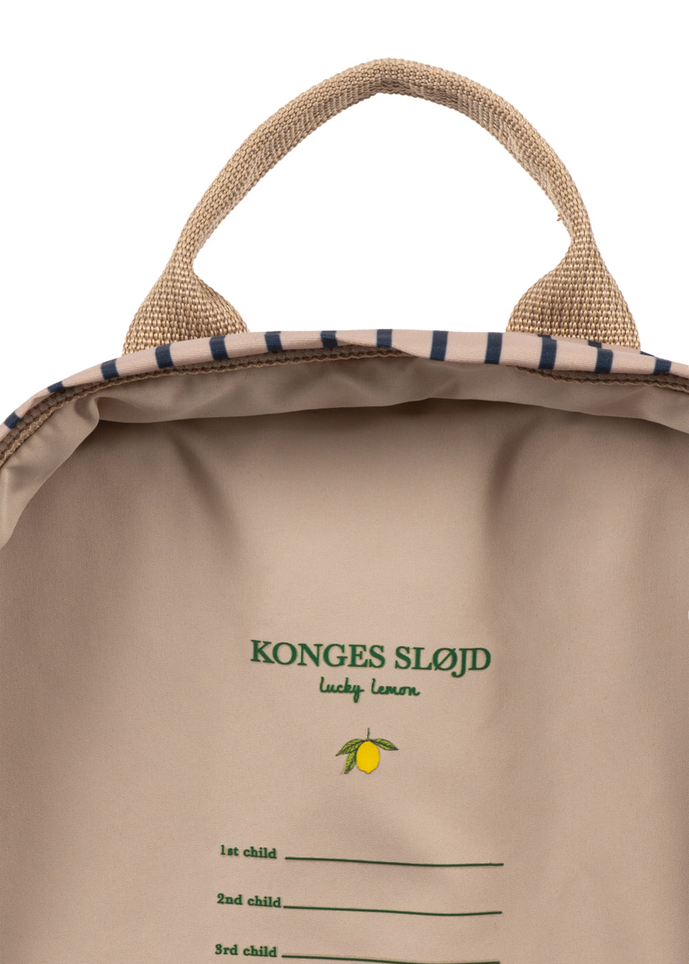 Konges Sløjd Nohr Mini Backpack – Stripe La Mer
