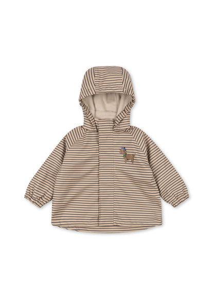 Konges Sløjd Rainy Palme Dog Rain Jacket - Stripe La Mer - image 7