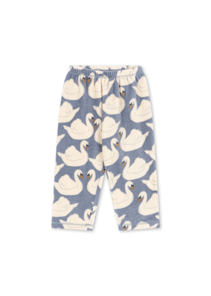 TAVI FLEECE PANTS GRS - swan