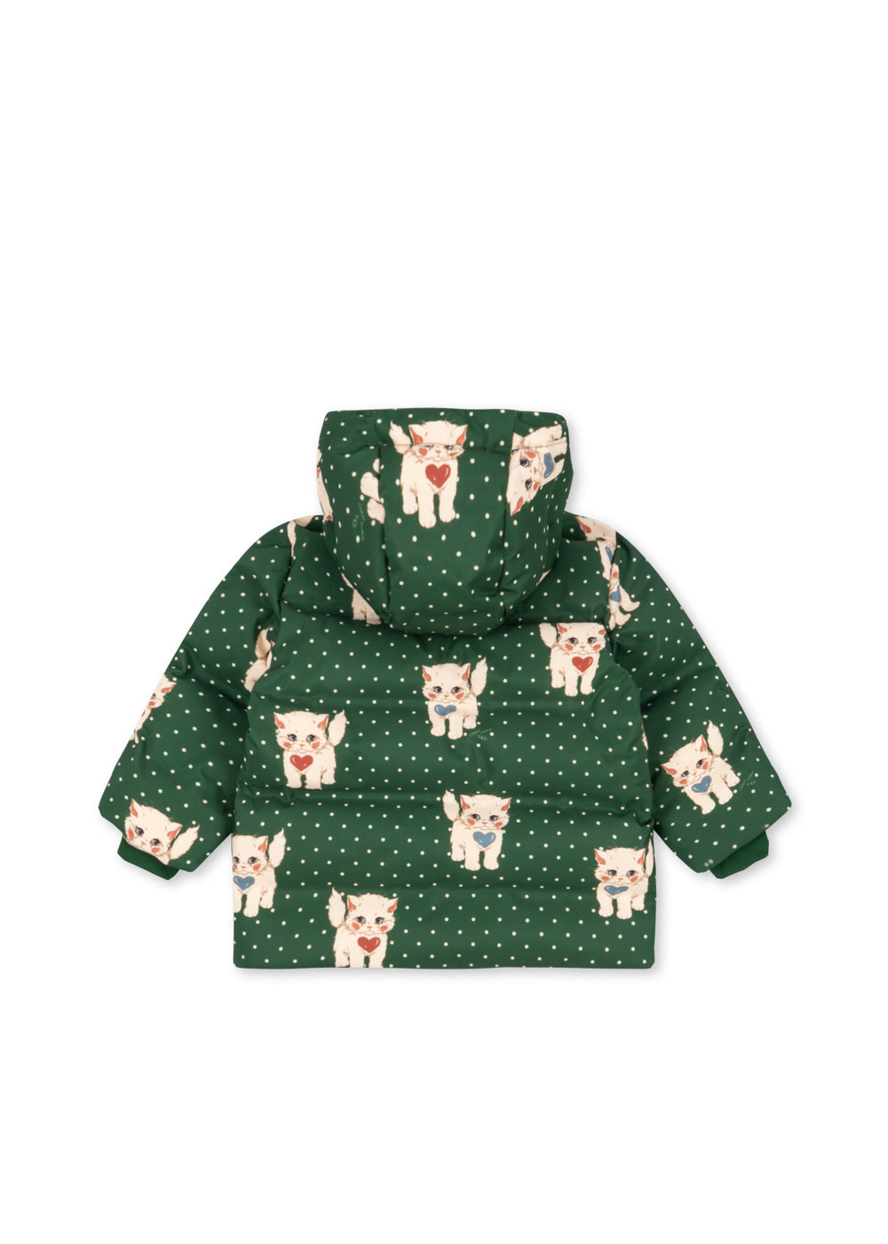 Konges Sløjd Magnum Down Jacket in Dot Miao Verde - product detail 2
