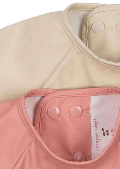 Coming Soon - Konges Sløjd 2 Pack Dinner Bib With Sleeves - Ciao Miao