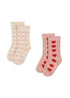 Konges Sløjd 2 Pack Heart Mix Socks product image