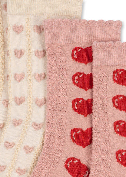 Konges Sløjd 2 Pack Heart Mix Socks — official Konges Sløjd image 5