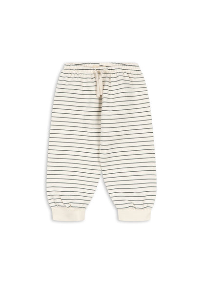 AMIO SWEAT PANTS OCS - cilantro stripe