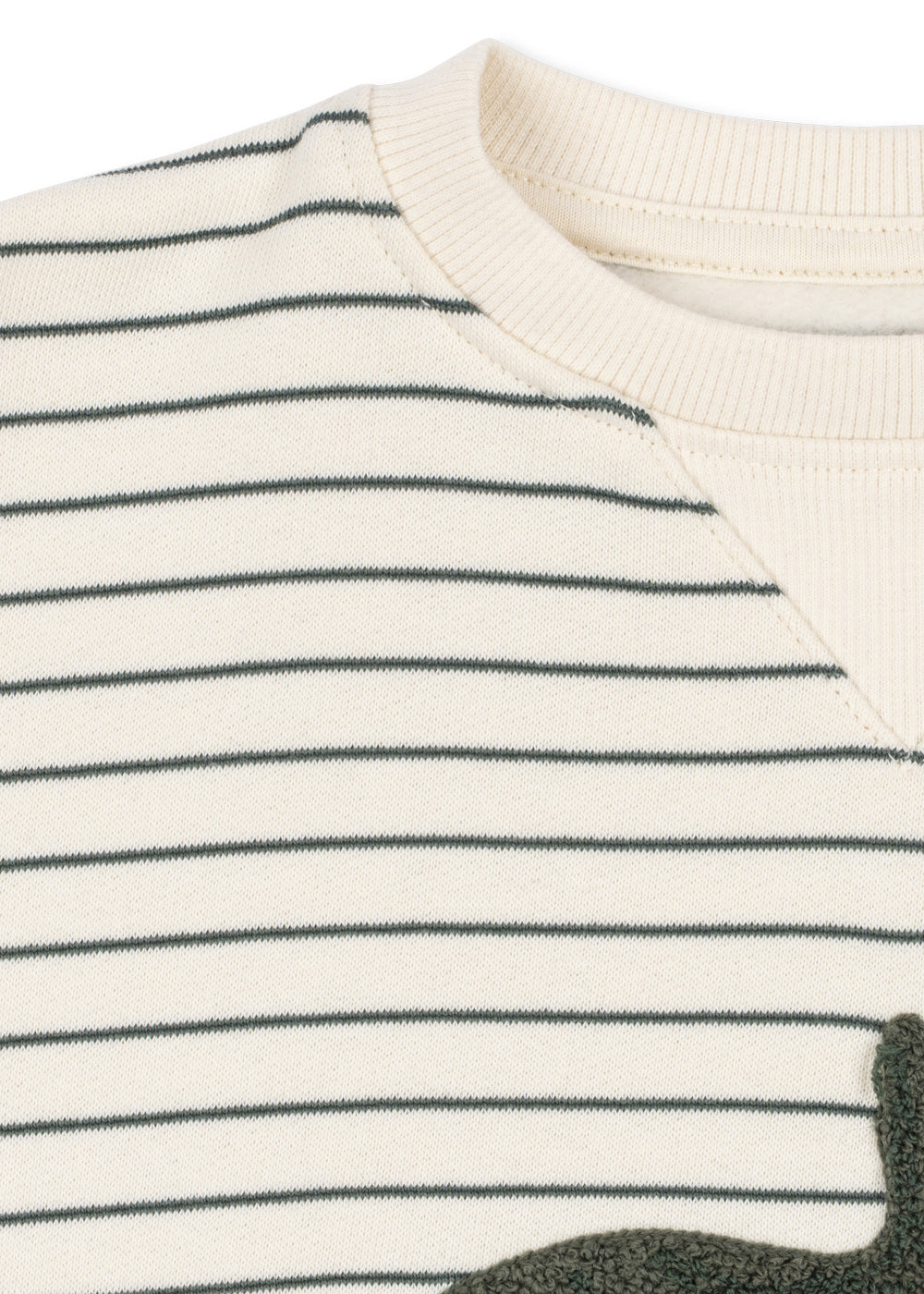 Konges Sløjd Amio Sweatshirt - Cilantro Stripe - image 3