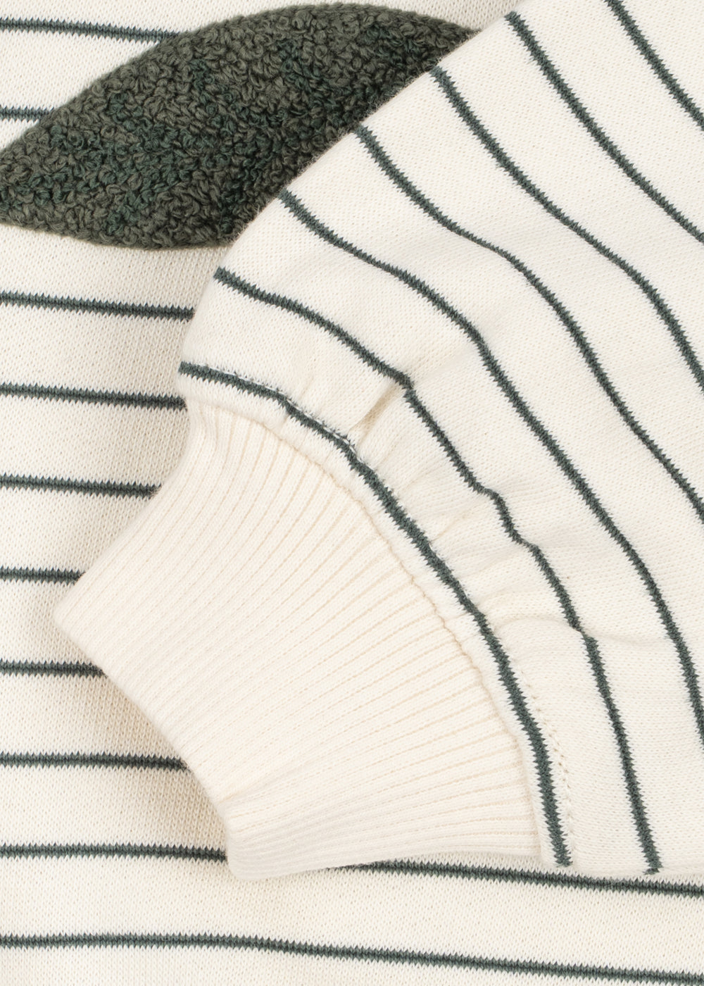 Konges Sløjd Amio Sweatshirt - Cilantro Stripe - image 5