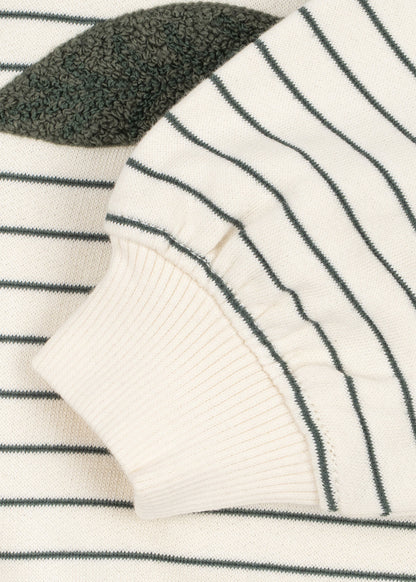 Konges Sløjd Amio Sweatshirt - Cilantro Stripe - image 5